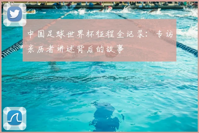 中国足球世界杯征程全记录：专访亲历者讲述背后的故事