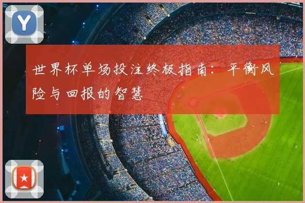 世界杯单场投注终极指南:平衡风险与回报的智慧